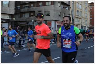 Foto 477 de la carrera en Torre Iberdrola y puente de Deusto