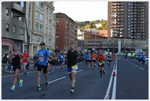 Foto 478 de la carrera en Torre Iberdrola y puente de Deusto