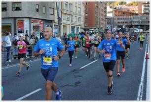 Foto 482 de la carrera en Torre Iberdrola y puente de Deusto