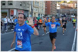 Foto 484 de la carrera en Torre Iberdrola y puente de Deusto