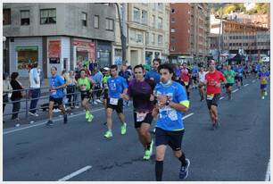 Foto 491 de la carrera en Torre Iberdrola y puente de Deusto