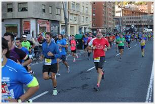 Foto 492 de la carrera en Torre Iberdrola y puente de Deusto