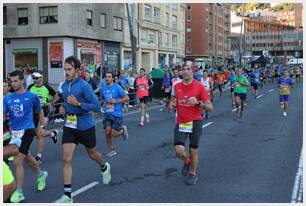 Foto 493 de la carrera en Torre Iberdrola y puente de Deusto