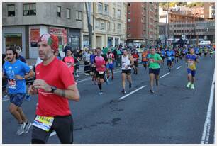 Foto 494 de la carrera en Torre Iberdrola y puente de Deusto