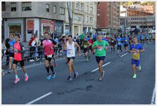 Foto 497 de la carrera en Torre Iberdrola y puente de Deusto