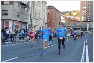 Foto 506 de la carrera en Torre Iberdrola y puente de Deusto