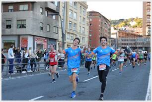 Foto 507 de la carrera en Torre Iberdrola y puente de Deusto