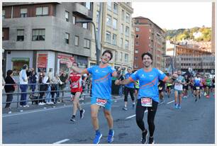 Foto 508 de la carrera en Torre Iberdrola y puente de Deusto