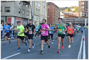 Foto 510 de la carrera en Torre Iberdrola y puente de Deusto