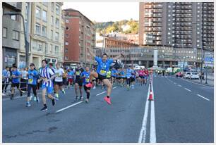 Foto 513 de la carrera en Torre Iberdrola y puente de Deusto