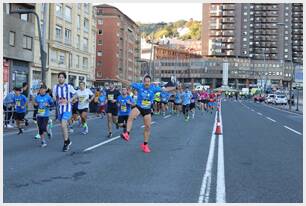 Foto 514 de la carrera en Torre Iberdrola y puente de Deusto