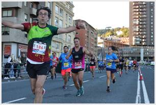 Foto 517 de la carrera en Torre Iberdrola y puente de Deusto