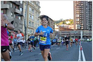 Foto 518 de la carrera en Torre Iberdrola y puente de Deusto