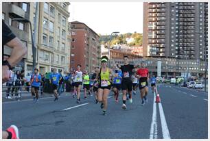 Foto 519 de la carrera en Torre Iberdrola y puente de Deusto