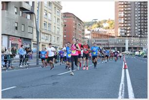 Foto 522 de la carrera en Torre Iberdrola y puente de Deusto