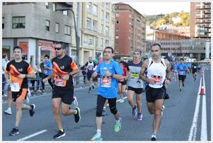 Foto 531 de la carrera en Torre Iberdrola y puente de Deusto