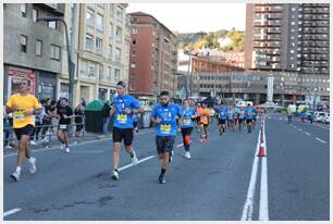 Foto 533 de la carrera en Torre Iberdrola y puente de Deusto