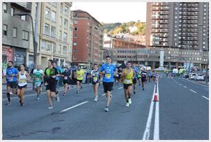 Foto 538 de la carrera en Torre Iberdrola y puente de Deusto