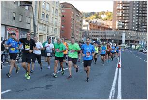 Foto 541 de la carrera en Torre Iberdrola y puente de Deusto