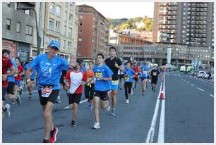 Foto 545 de la carrera en Torre Iberdrola y puente de Deusto