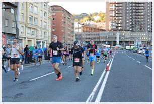 Foto 551 de la carrera en Torre Iberdrola y puente de Deusto