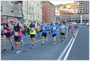 Foto 552 de la carrera en Torre Iberdrola y puente de Deusto