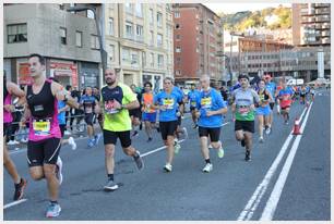 Foto 553 de la carrera en Torre Iberdrola y puente de Deusto