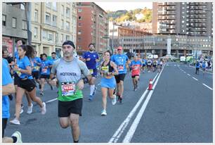 Foto 554 de la carrera en Torre Iberdrola y puente de Deusto