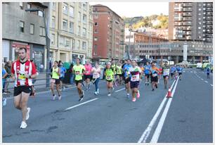 Foto 559 de la carrera en Torre Iberdrola y puente de Deusto