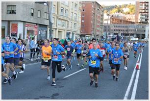 Foto 562 de la carrera en Torre Iberdrola y puente de Deusto