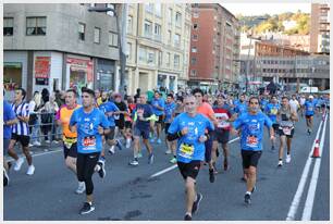 Foto 563 de la carrera en Torre Iberdrola y puente de Deusto