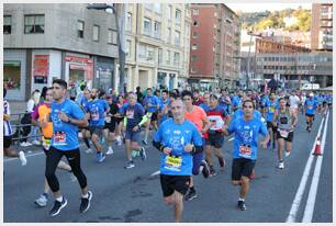 Foto 564 de la carrera en Torre Iberdrola y puente de Deusto