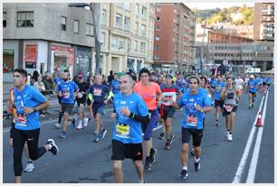 Foto 565 de la carrera en Torre Iberdrola y puente de Deusto