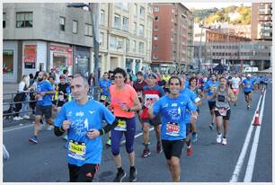 Foto 567 de la carrera en Torre Iberdrola y puente de Deusto