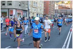 Foto 571 de la carrera en Torre Iberdrola y puente de Deusto