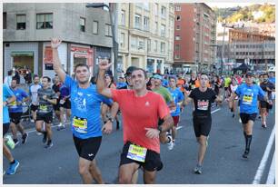 Foto 578 de la carrera en Torre Iberdrola y puente de Deusto