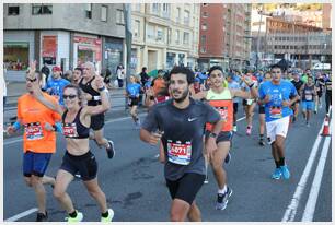 Foto 579 de la carrera en Torre Iberdrola y puente de Deusto