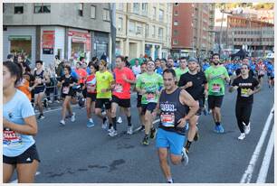 Foto 584 de la carrera en Torre Iberdrola y puente de Deusto