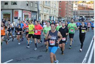 Foto 585 de la carrera en Torre Iberdrola y puente de Deusto