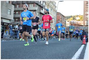 Foto 653 de la carrera en Torre Iberdrola y puente de Deusto