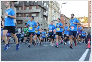 Foto 655 de la carrera en Torre Iberdrola y puente de Deusto