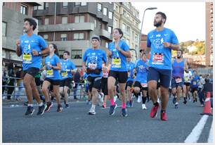 Foto 656 de la carrera en Torre Iberdrola y puente de Deusto