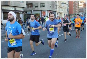 Foto 665 de la carrera en Torre Iberdrola y puente de Deusto