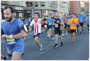 Foto 667 de la carrera en Torre Iberdrola y puente de Deusto