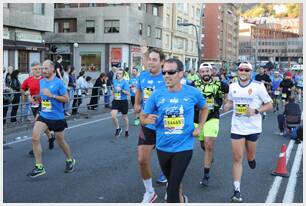 Foto 676 de la carrera en Torre Iberdrola y puente de Deusto