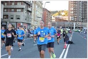 Foto 681 de la carrera en Torre Iberdrola y puente de Deusto