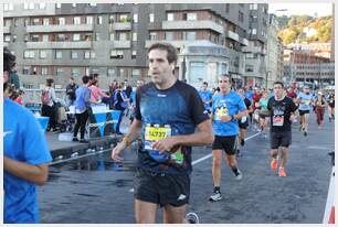 Foto 683 de la carrera en Torre Iberdrola y puente de Deusto