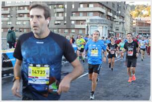 Foto 684 de la carrera en Torre Iberdrola y puente de Deusto