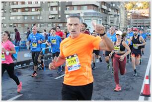 Foto 687 de la carrera en Torre Iberdrola y puente de Deusto