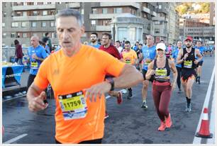 Foto 688 de la carrera en Torre Iberdrola y puente de Deusto